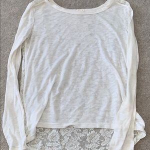 Lace long sleeve